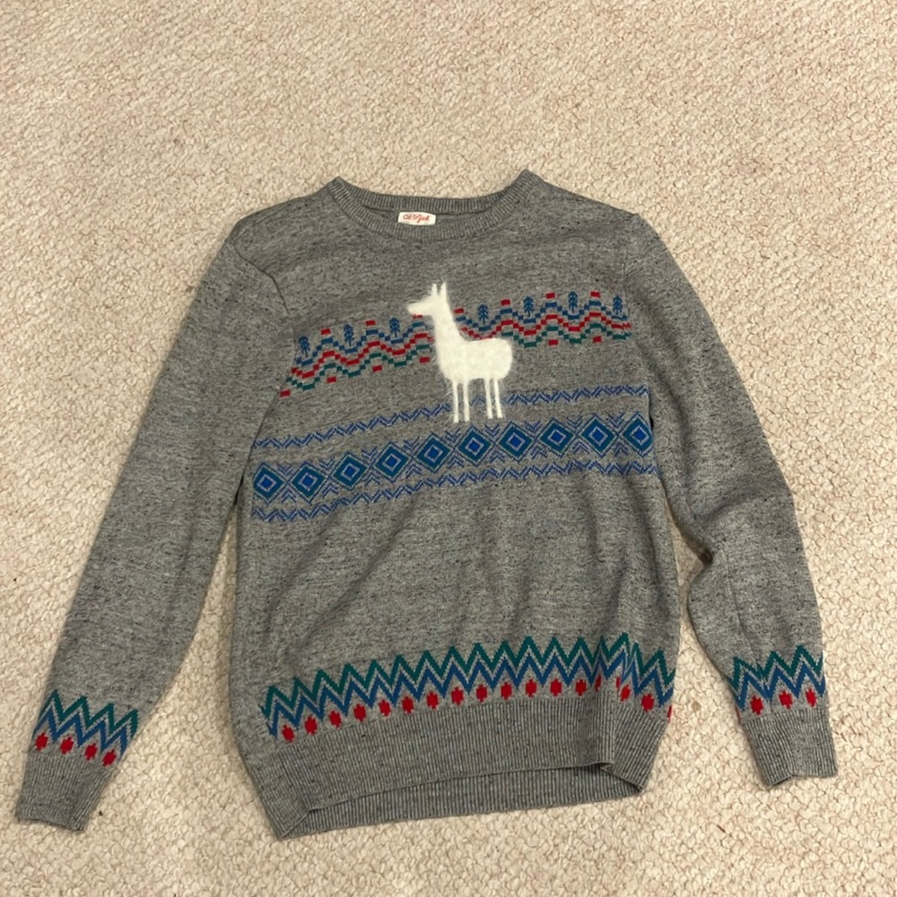 Llama sweater